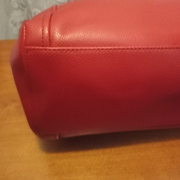 Coach Zip Top Tote in Red - Picture 8 of 16